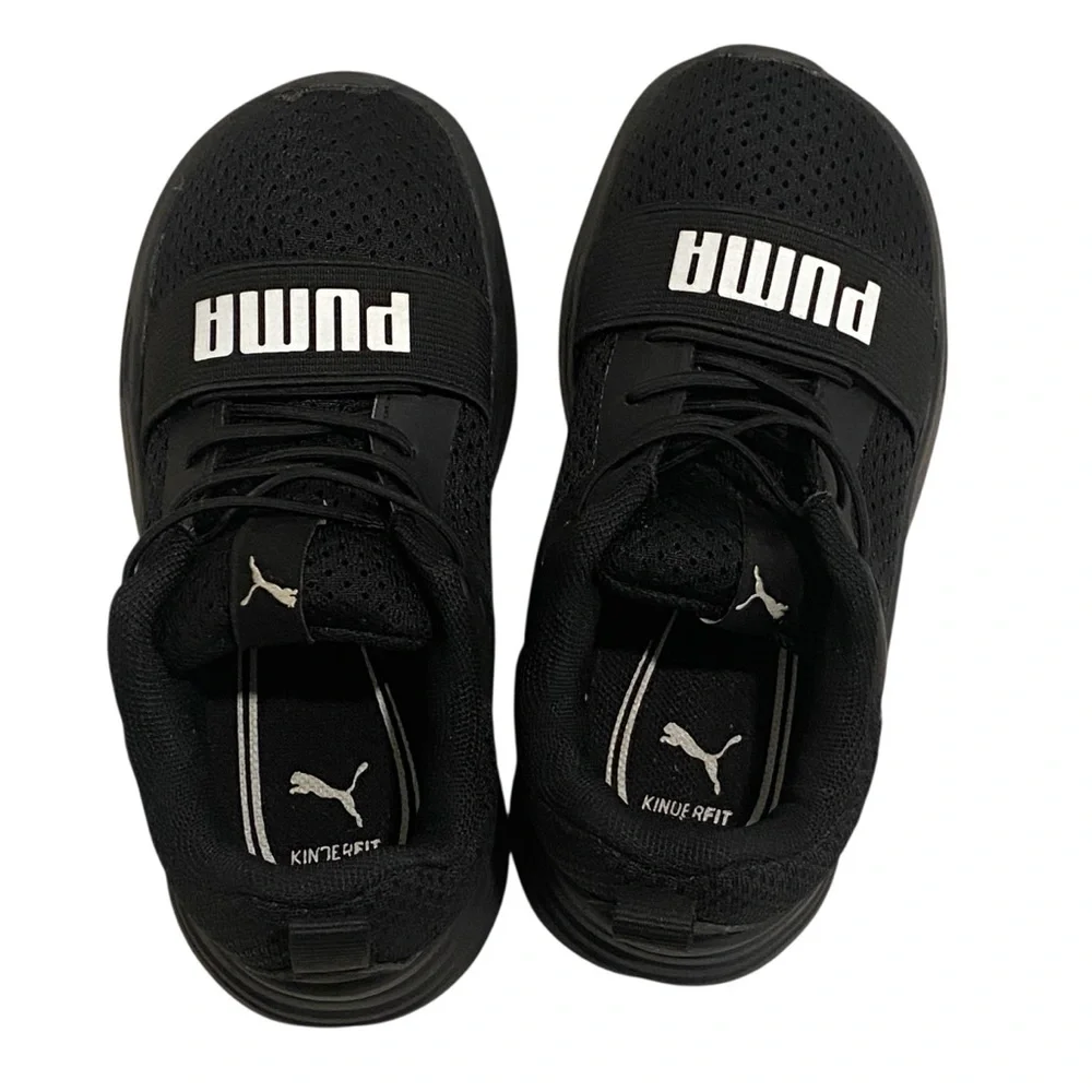 Puma Toddler Boy’s Black Sneakers - New - Size 8